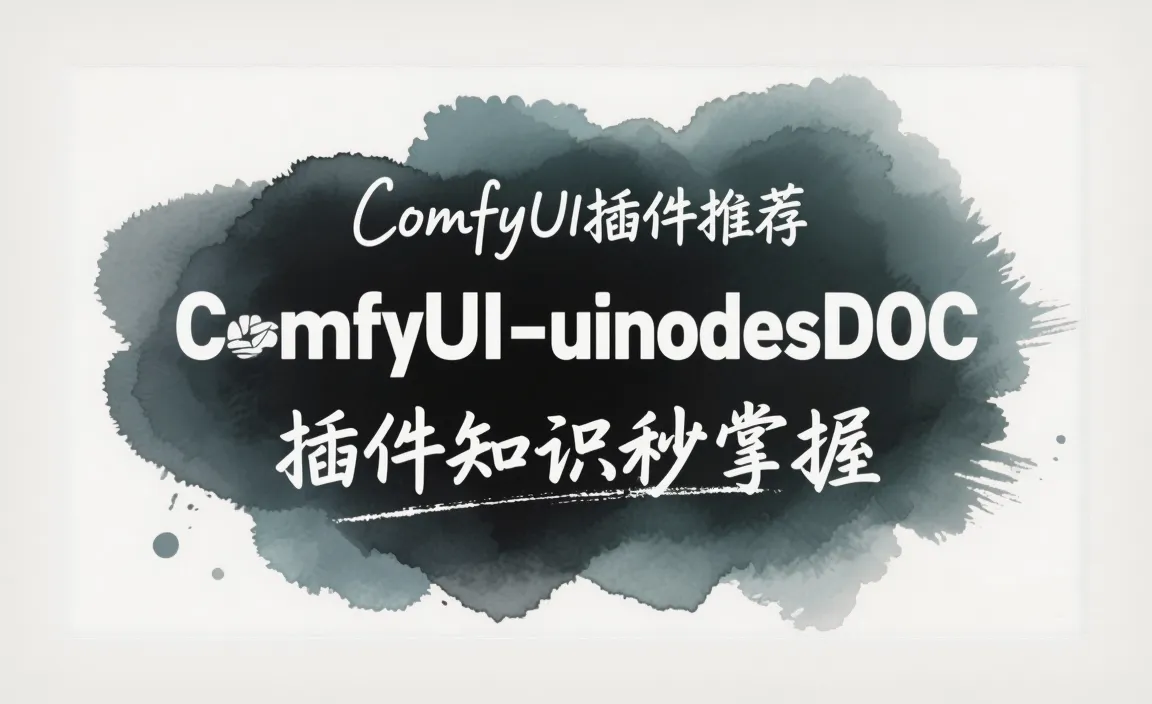[ComfyUI]全网最详细ComfyUI自定义节点注释插件，联通uinodes铺平ComfyUI入